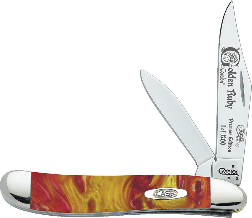 Case Cutlery Golden Ruby Peanut 9220GR by Case Cutlery