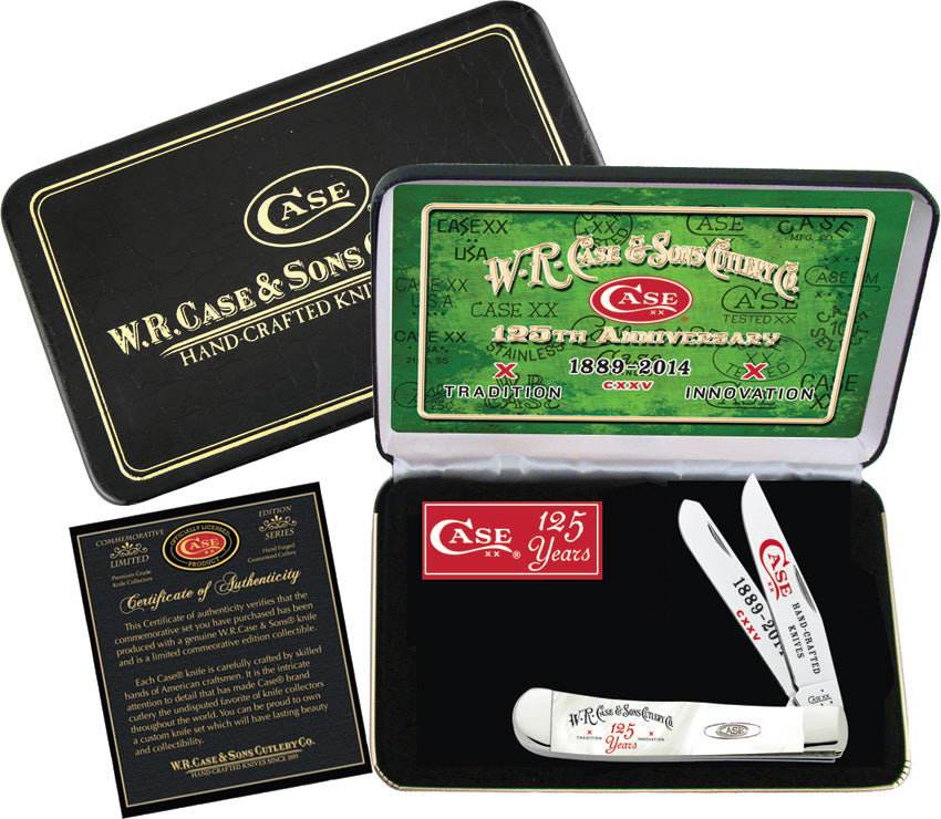 Case Cutlery Trapper 125th Anniversary 9254-125WP by Case Cutlery