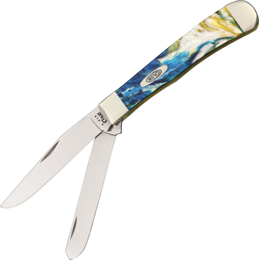 Case Cutlery Trapper Sapphire Glow 9254SG by Case Cutlery