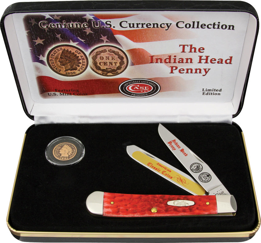 Case Cutlery Indian Head Penny Gift Set CATIHPRPB by Case Cutlery