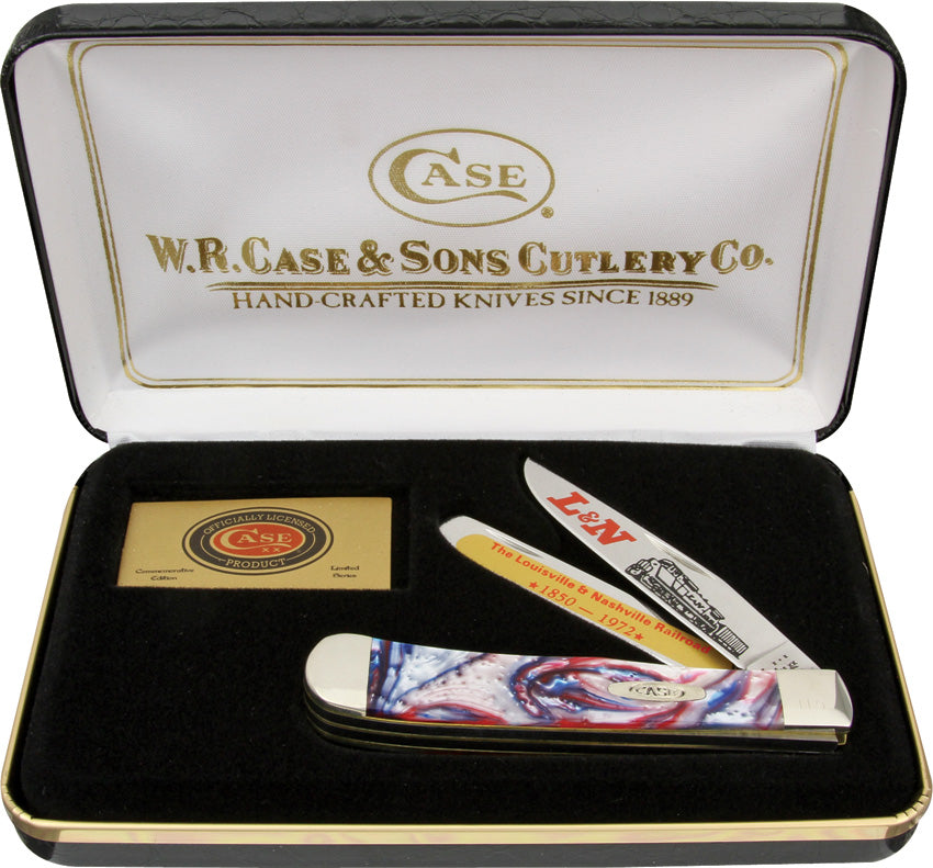 Case Cutlery L&N Railroad Trapper Set CATLNSTAR by Case Cutlery