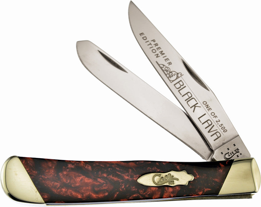 Case Cutlery Trapper Black Lava S9254BKL by Case Cutlery