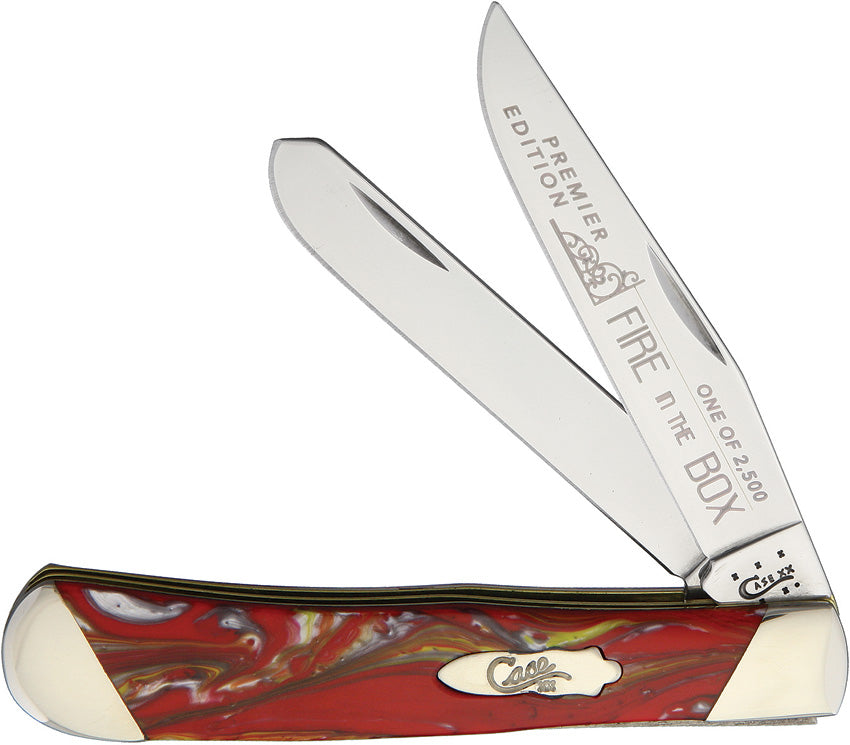 Case Cutlery Trapper Fire in the Box S9254FIB by Case Cutlery