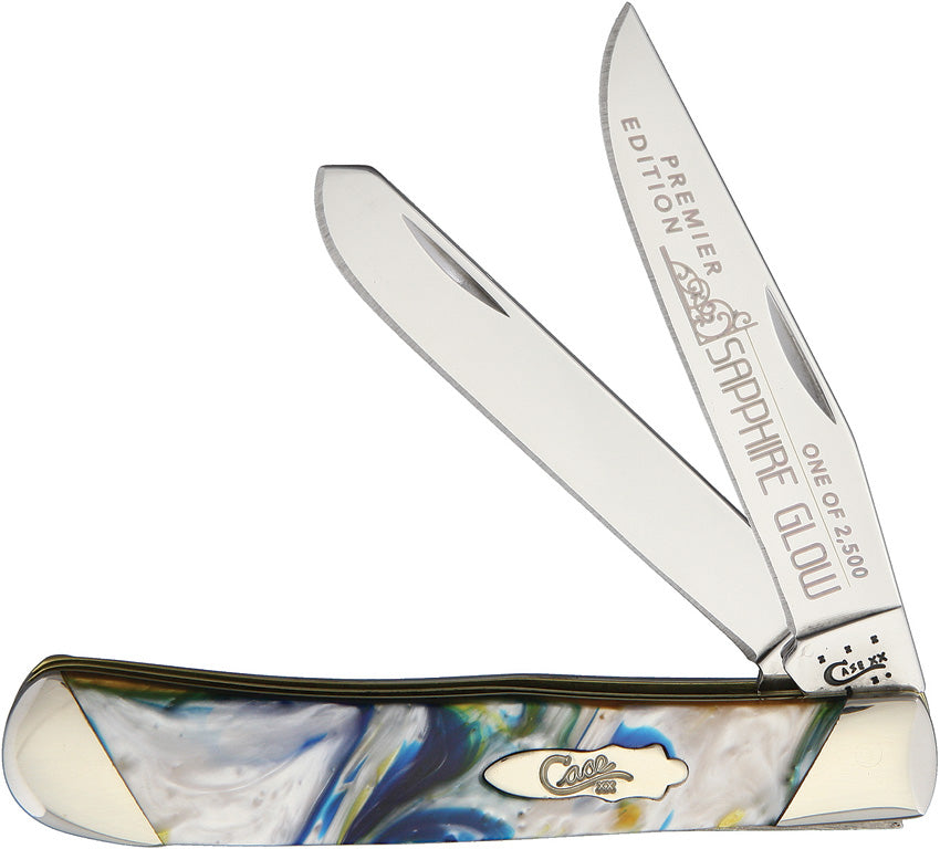 Case Cutlery Trapper Sapphire Glow S9254SG by Case Cutlery