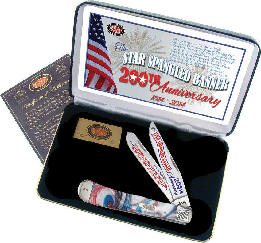 Case Cutlery Star Spangled Trapper CASSBSTAR by Case Cutlery