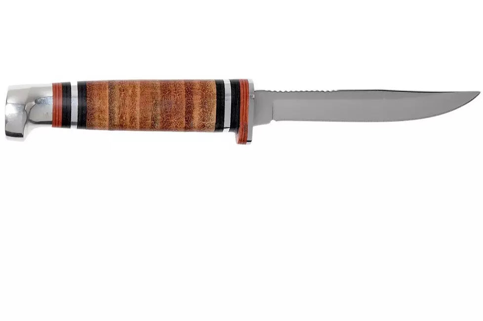 Case Leather Hunter Fixed 00379, M3FINN SS, hunting knife
