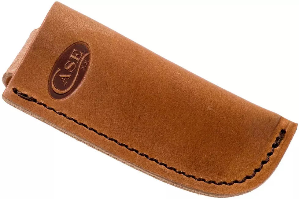 Case Large Brown Leather Sheath 50289 Open Top belt sheath
