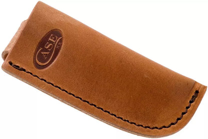 Case Large Brown Leather Sheath 50289 Open Top belt sheath
