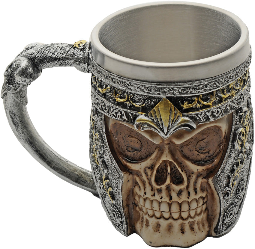China Made Knight Skull Mug - camp cooking equipment - image 1