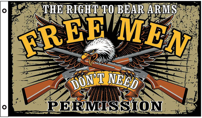 Free Men Flag - outdoor flag - image 1