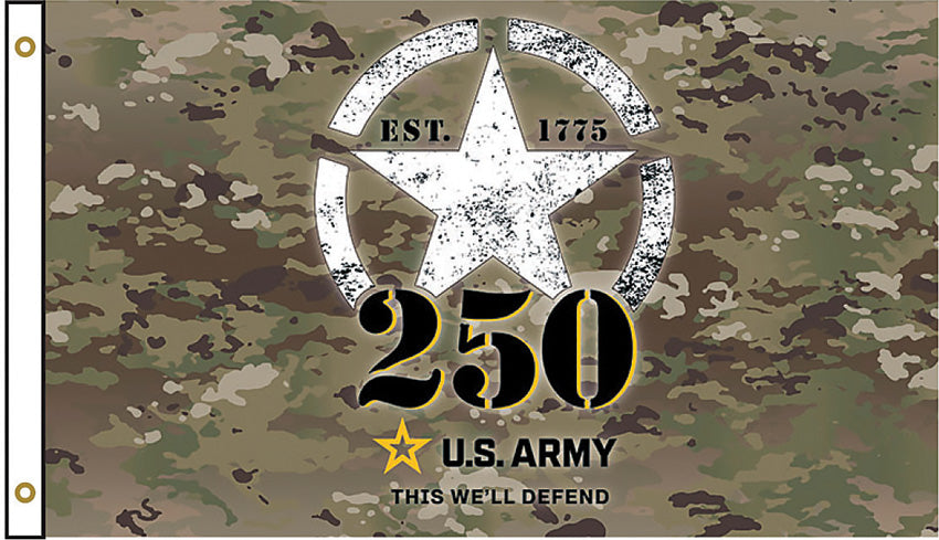 Army 250TH Anniv Flag - outdoor flag - image 1