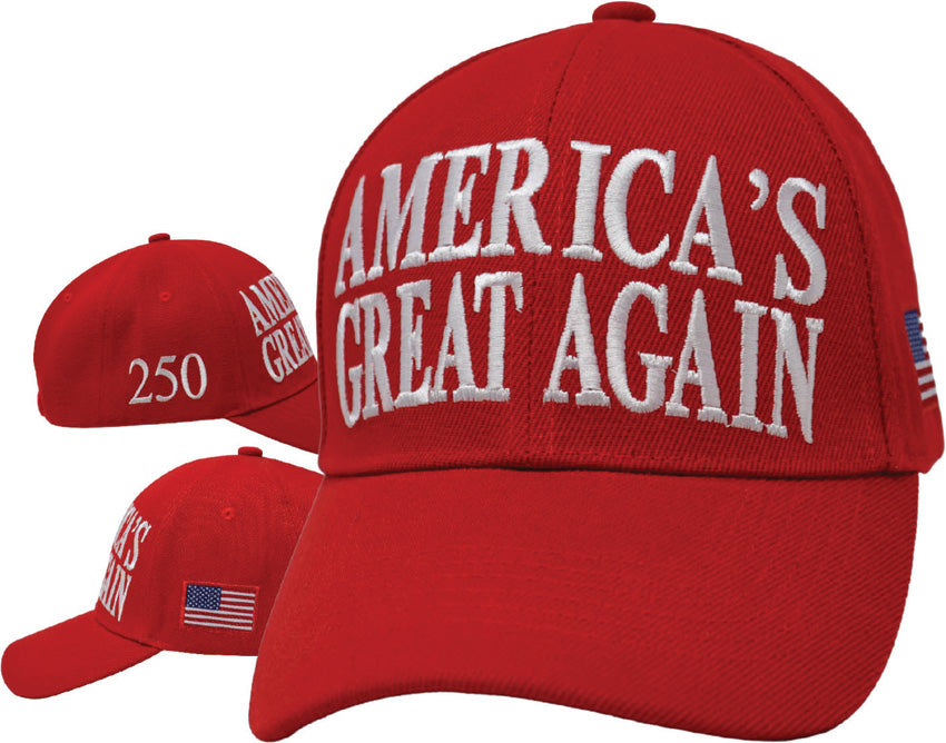 America's Great Hat Red - outdoor apparel - image 1