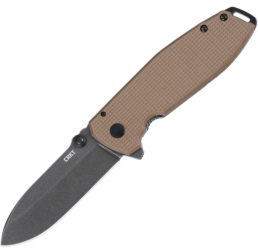 CRKT Squid XM Framelock Brn A/O 2495B - framelock knife for sale at Mjoutdoorsgear UK