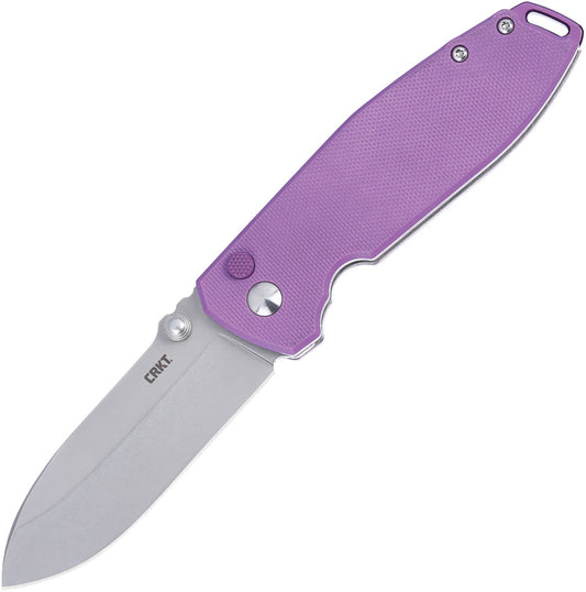 CRKT Squid XM Button Lock Purple 2495P