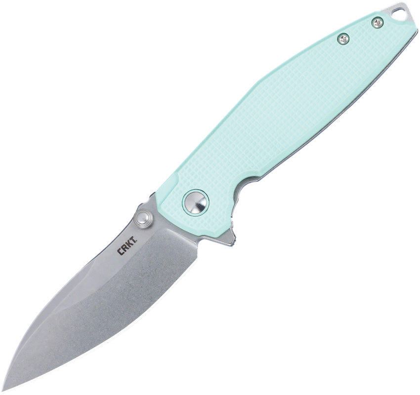 CRKT Ibis Framelock Blue 2560 - framelock knife for sale at Mjoutdoorsgear UK