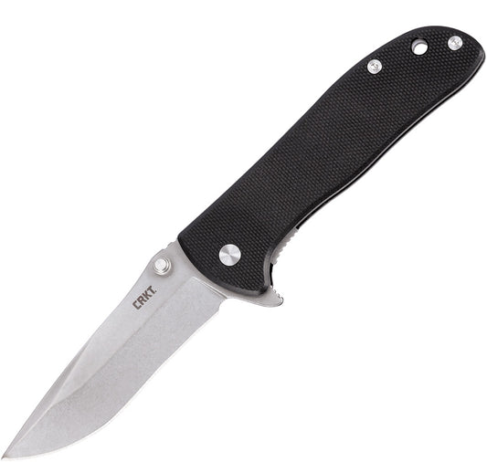 CRKT Drifter Linerlock Black D2 