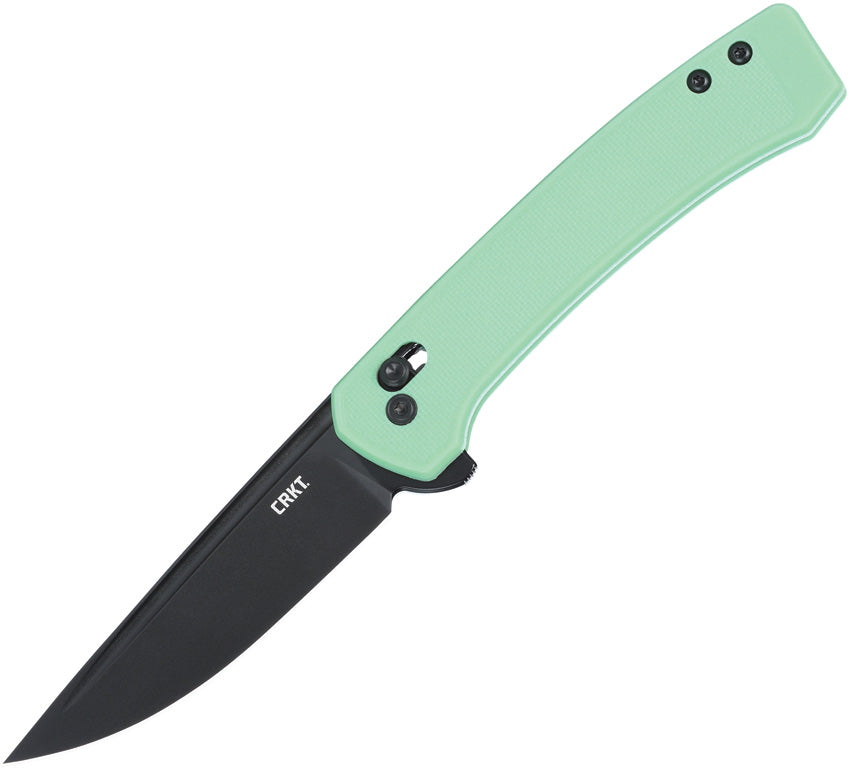 CRKT Q Compact Crossbar Lock Grn 