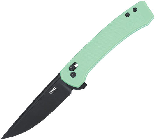 CRKT Q Compact Crossbar Lock Grn 