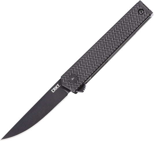CRKT CEO Linerlock Black DP 7081D2K