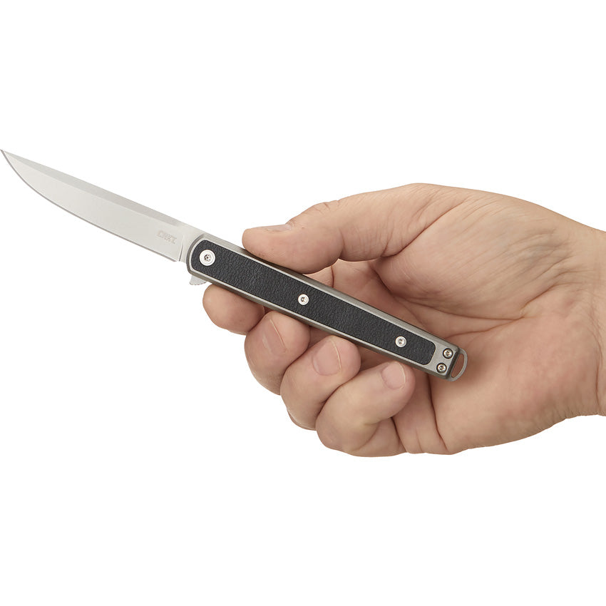 CRKT Seis Linerlock Black 7123