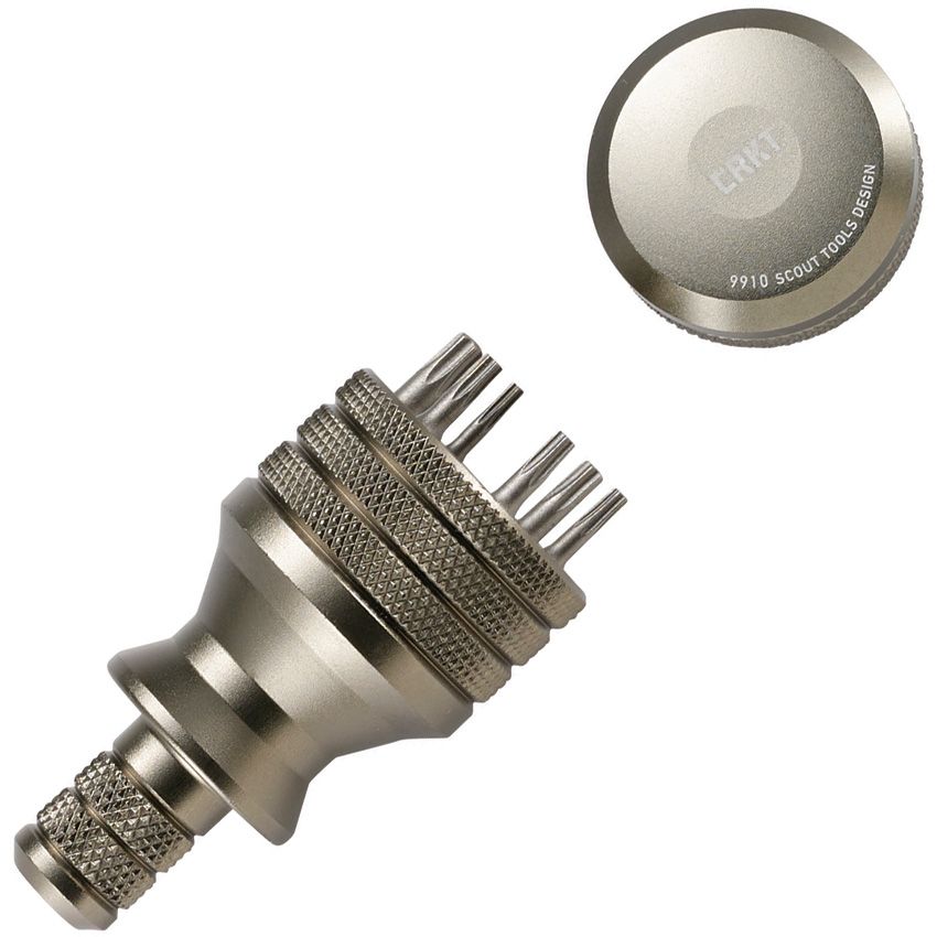 CRKT 6 Bit Driver Tool Silver 9910