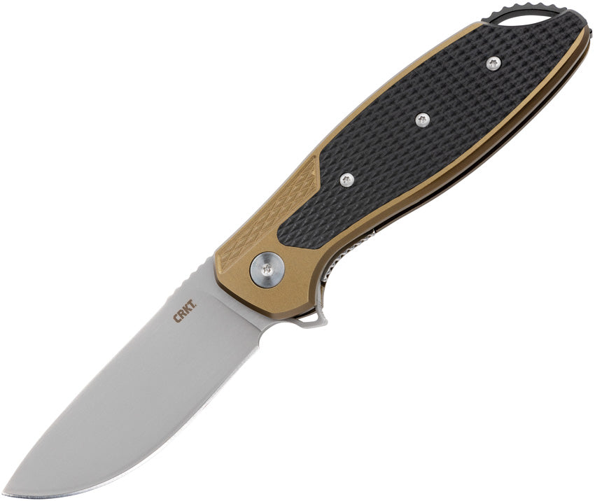 CRKT Jake Linerlock Brown K360GXP