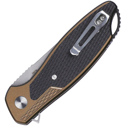 CRKT Jake Linerlock Brown K360GXP