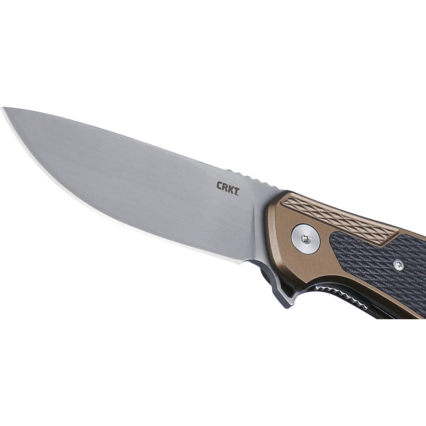 CRKT Jake Linerlock Brown K360GXP