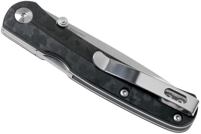 CRKT Kith 6433 Black pocket knife, Ken Steigerwalt design