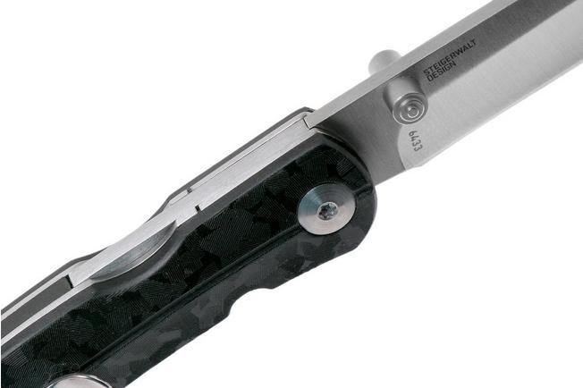 CRKT Kith 6433 Black pocket knife, Ken Steigerwalt design