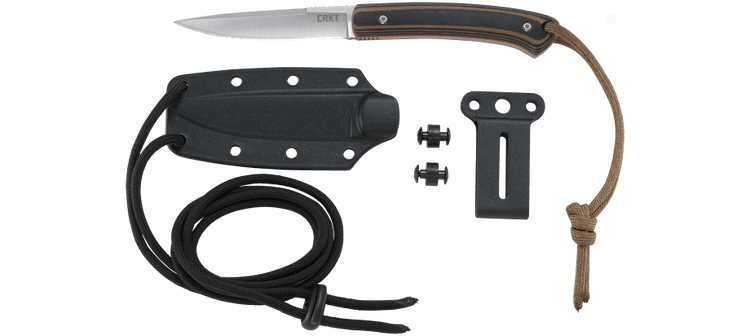 CRKT Biwa Fixed Blade Knife – Designed by Alan Folts