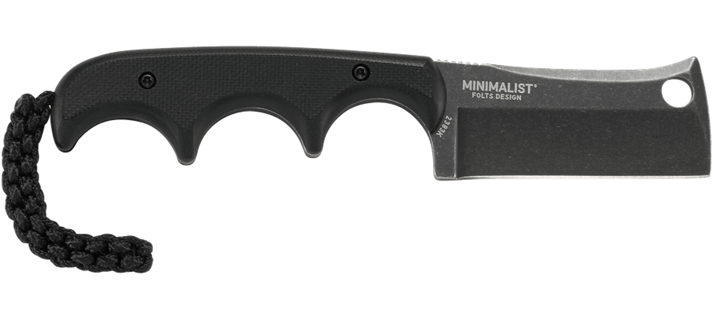 Minimalist Cleaver Fixed Blade Outdoor Survival Knife