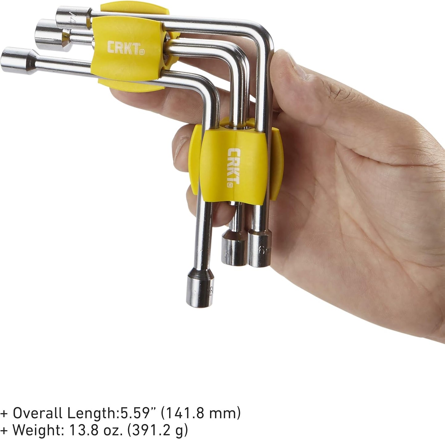 RKT Twist & Fix Socket Multitool – Yellow Handle (CR9904)