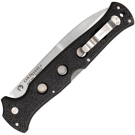 Cold Steel 10AA Counter Point XL AUS10A Stainless Blade Knife with Black Griv-Ex Handle