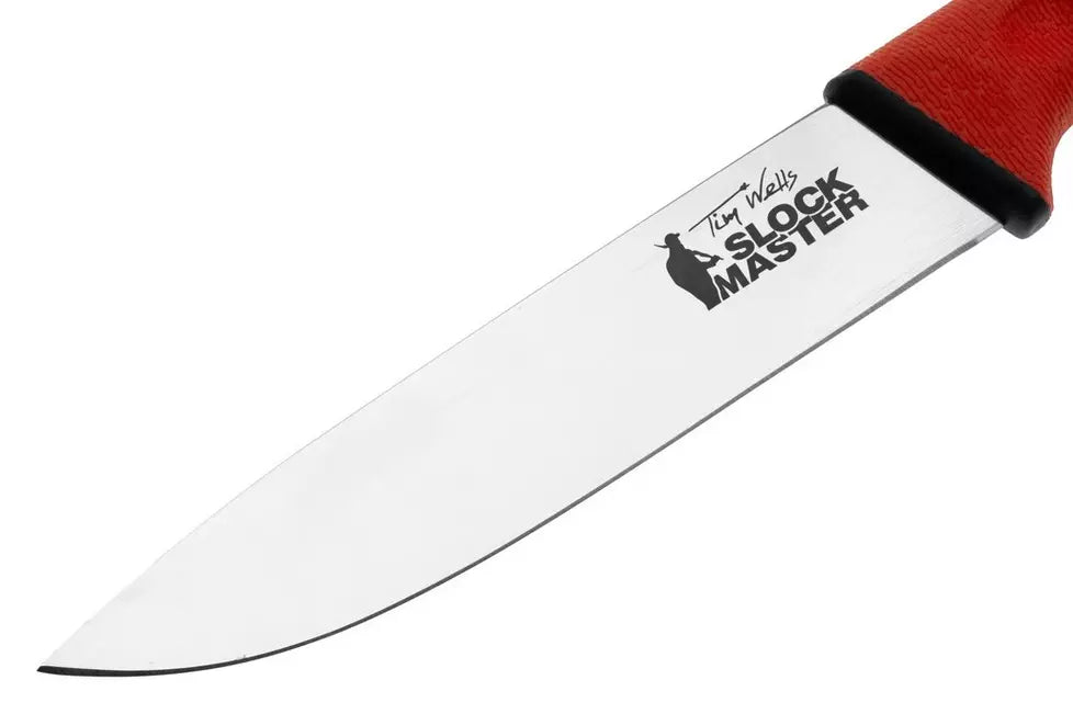 Cold Steel Scalper Slock Master CS-20VSTW, Polished 4116 RVS, Red Kray-Ex, hunting knife, Tim Wells design
