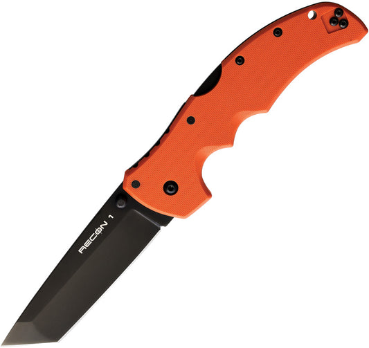 Cold Steel Recon 1 Lockback Tanto Org CS-27BT-ORBK-BRK by Cold Steel