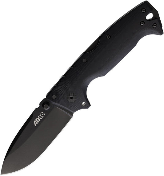 Cold Steel AD-10 Lockback Black CS-28DD-BKBK-BRK by Cold Steel