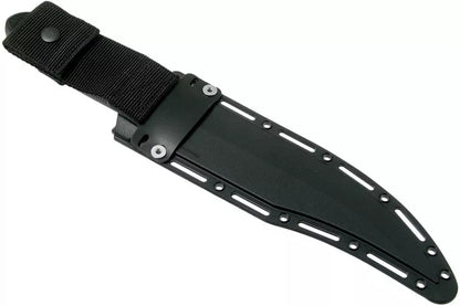Cold Steel Marauder Bowie knife serrated edge
