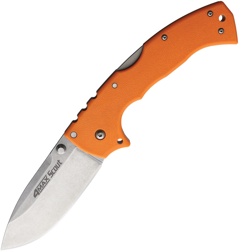 Cold Steel 4-Max Scout Lockback Org CS-62RQ-ORSW-BRK