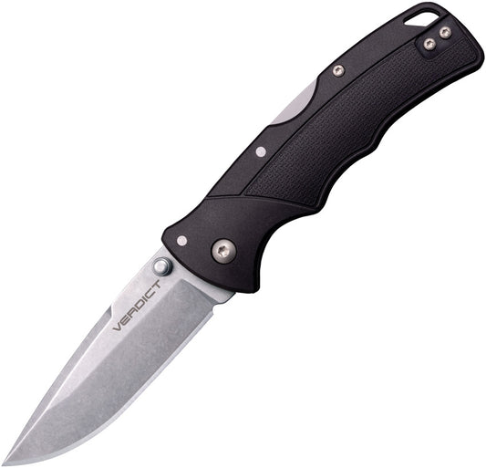 Cold Steel Verdict Lockback Black CS-FL-C3SPSS by Cold Steel