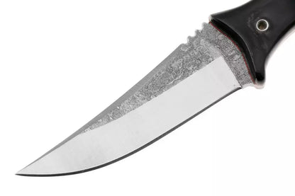 Condor Pandur CTK1818-4.52HC, Natural 1075 Carbon Steel, Black Paper Micarta, fixed knife, Tony Lennartz design
