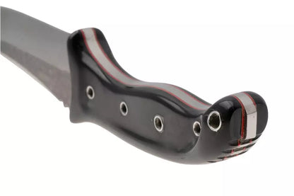 Condor Pandur CTK1818-4.52HC, Natural 1075 Carbon Steel, Black Paper Micarta, fixed knife, Tony Lennartz design
