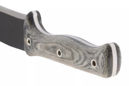 Condor Crotalus CTK257-5.5HC Powdercoated 1075, Green Micarta, fixed knife
