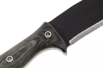 Condor Crotalus CTK257-5.5HC Powdercoated 1075, Green Micarta, fixed knife
