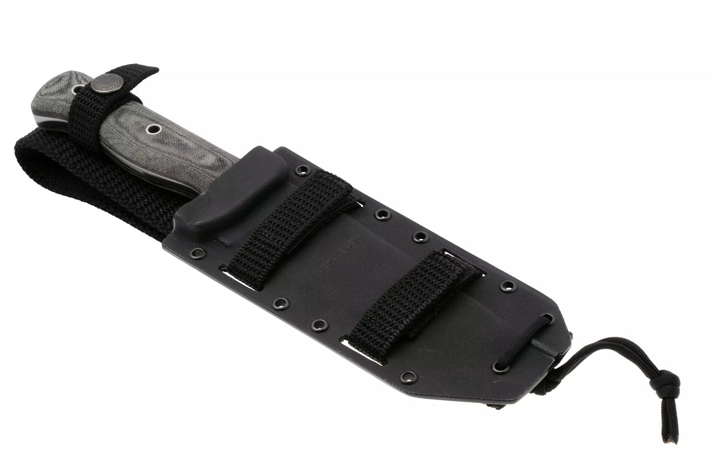 Condor Crotalus CTK257-5.5HC Powdercoated 1075, Green Micarta, fixed knife
