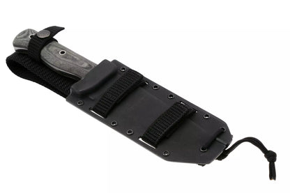 Condor Crotalus CTK257-5.5HC Powdercoated 1075, Green Micarta, fixed knife
