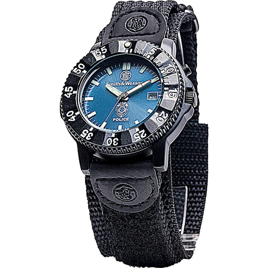 Smith & Wesson CC-SWW-455P Police Watch - Back Glow
