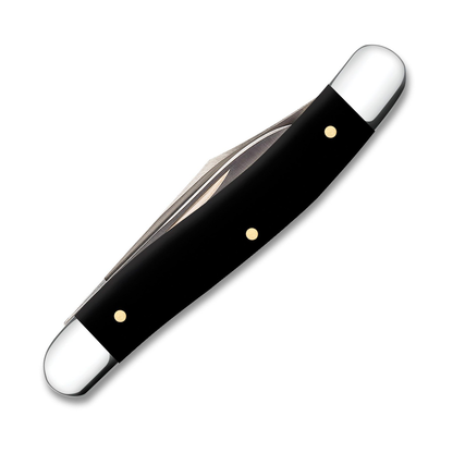 Case 220 Two Blade Jack Folding Knife with Stainless Clip and Pen Blades
