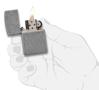 Zippo Classic Antique Brass Windproof Lighter