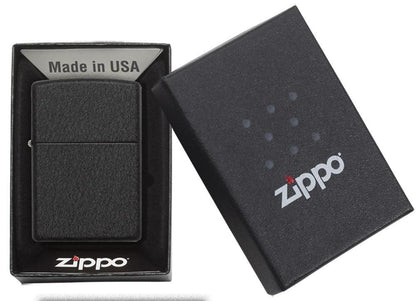 Zippo Classic Black Crackle® Windproof Lighter